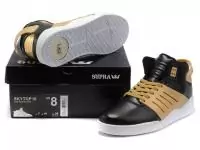 supra chaussures kids supratop 3 gold noir